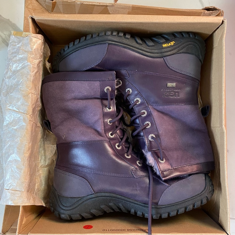 UGG Purple Adirondack II Boots 9